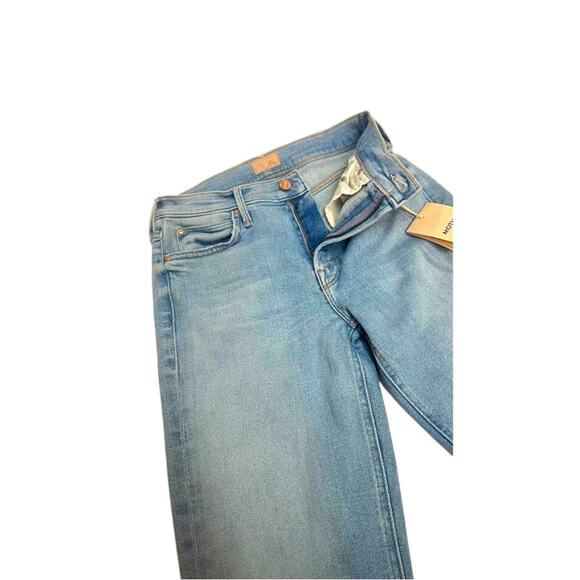MOTHER Women's The Insider Crop Jeans, Limited Edition, Blue, 26 - Picture 10 of 10